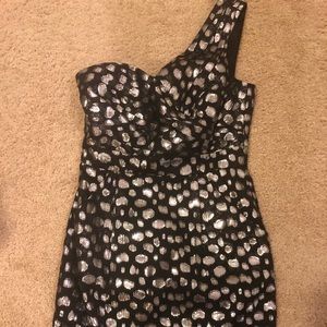 Women’s one shoulder mini dress